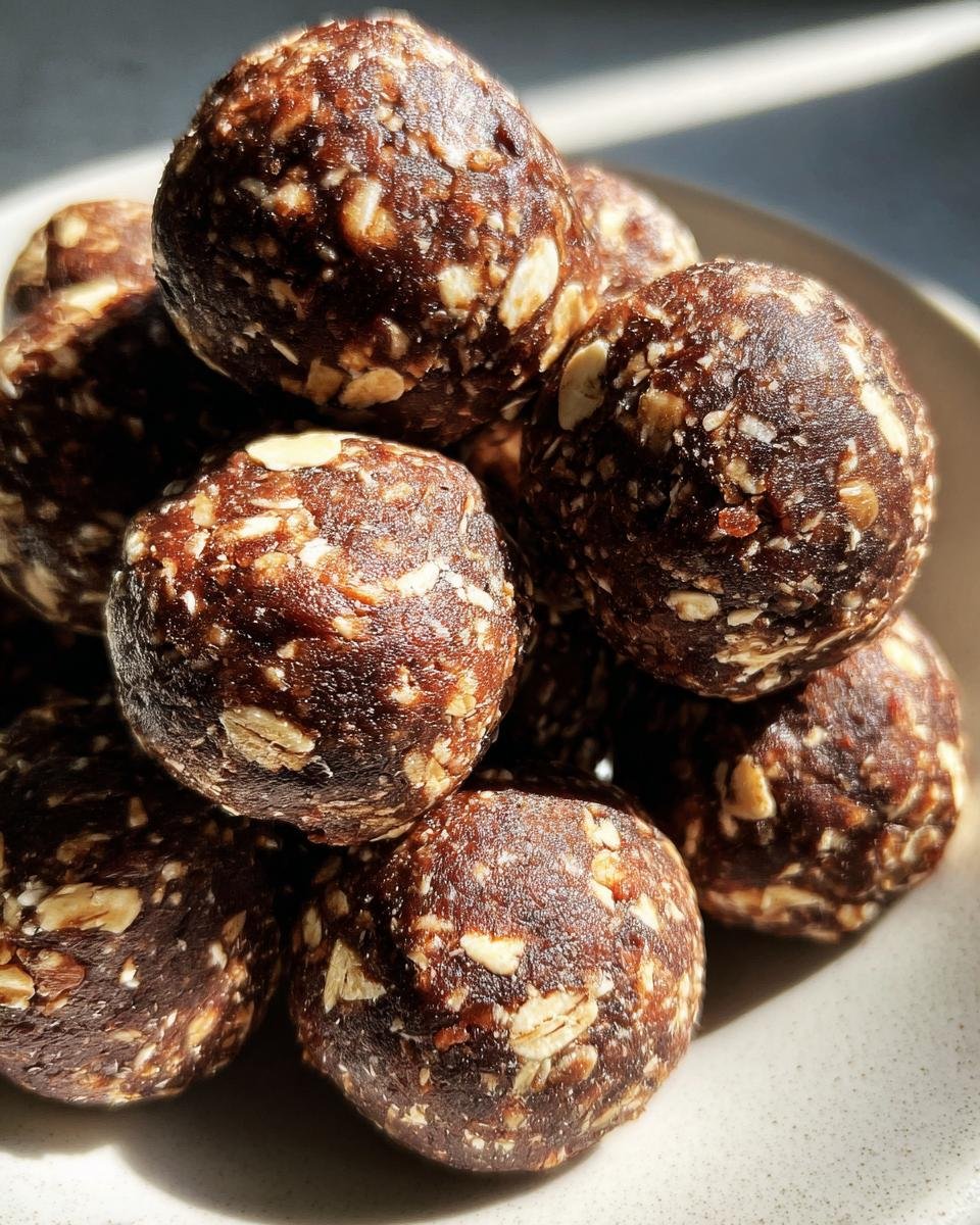 Chocolate Almond Protein Balls - detail 2