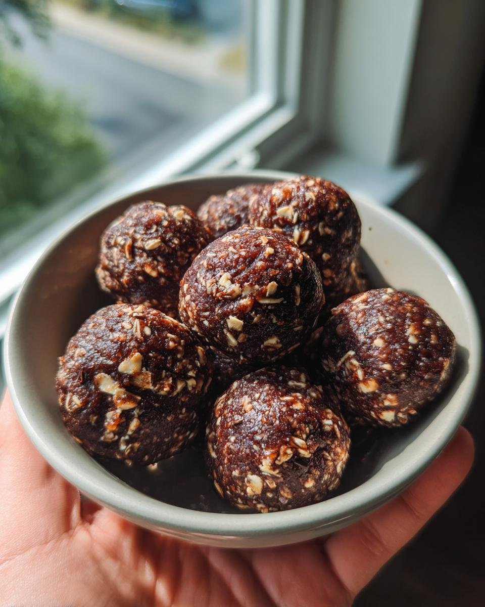 Chocolate Almond Protein Balls - detail 3