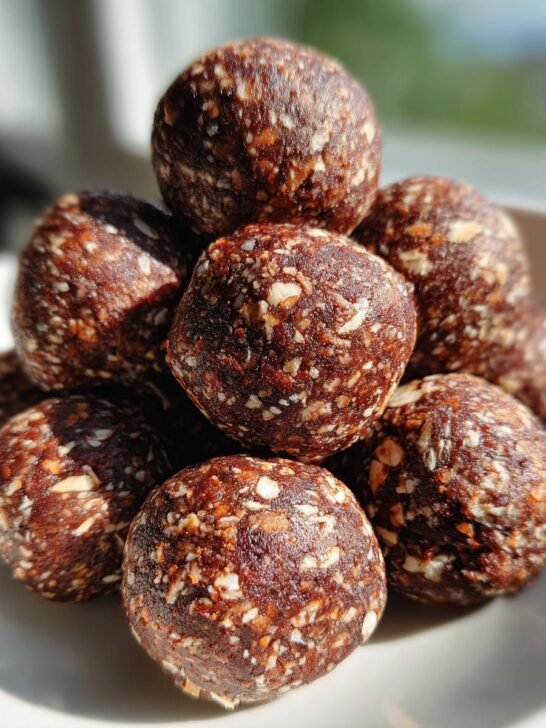 Chocolate Almond Protein Balls