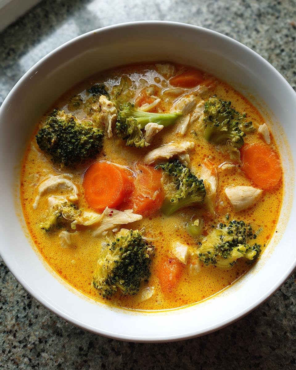 Coconut Curry Chicken Soup - detail 2