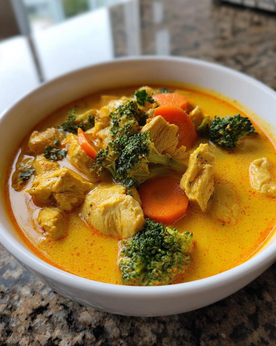 Coconut Curry Chicken Soup - detail 4