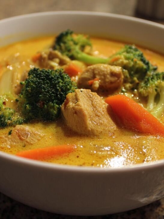 Coconut Curry Chicken Soup