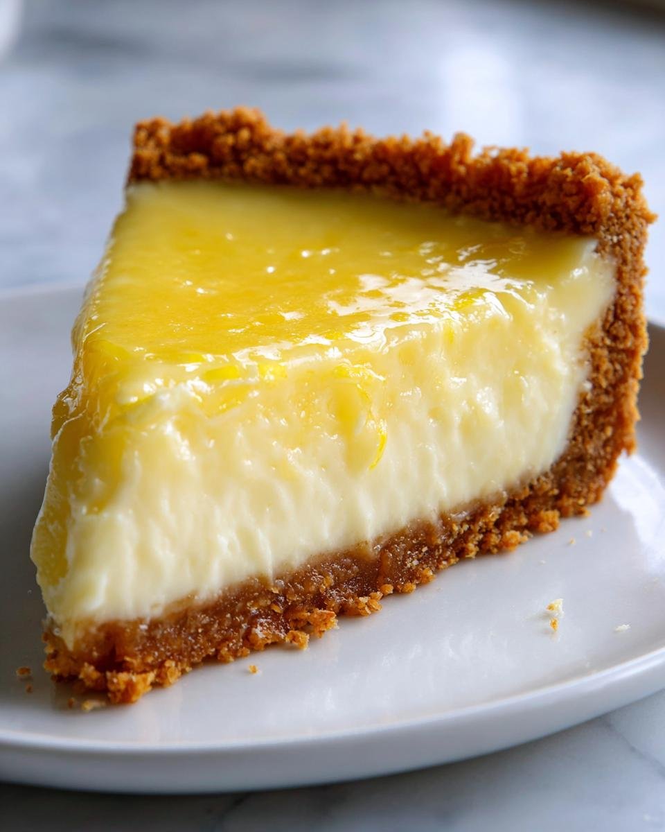 Cold Lemon Pie - detail 1
