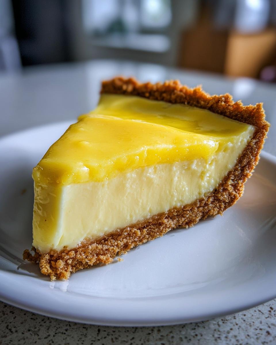 Cold Lemon Pie - detail 2