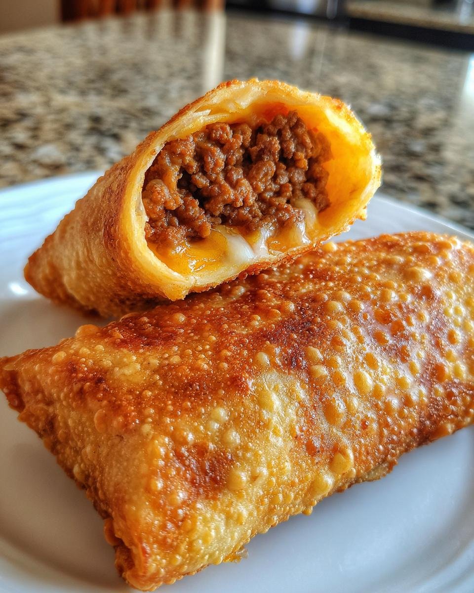 Crispy Beef & Cheese Chimichangas - detail 1