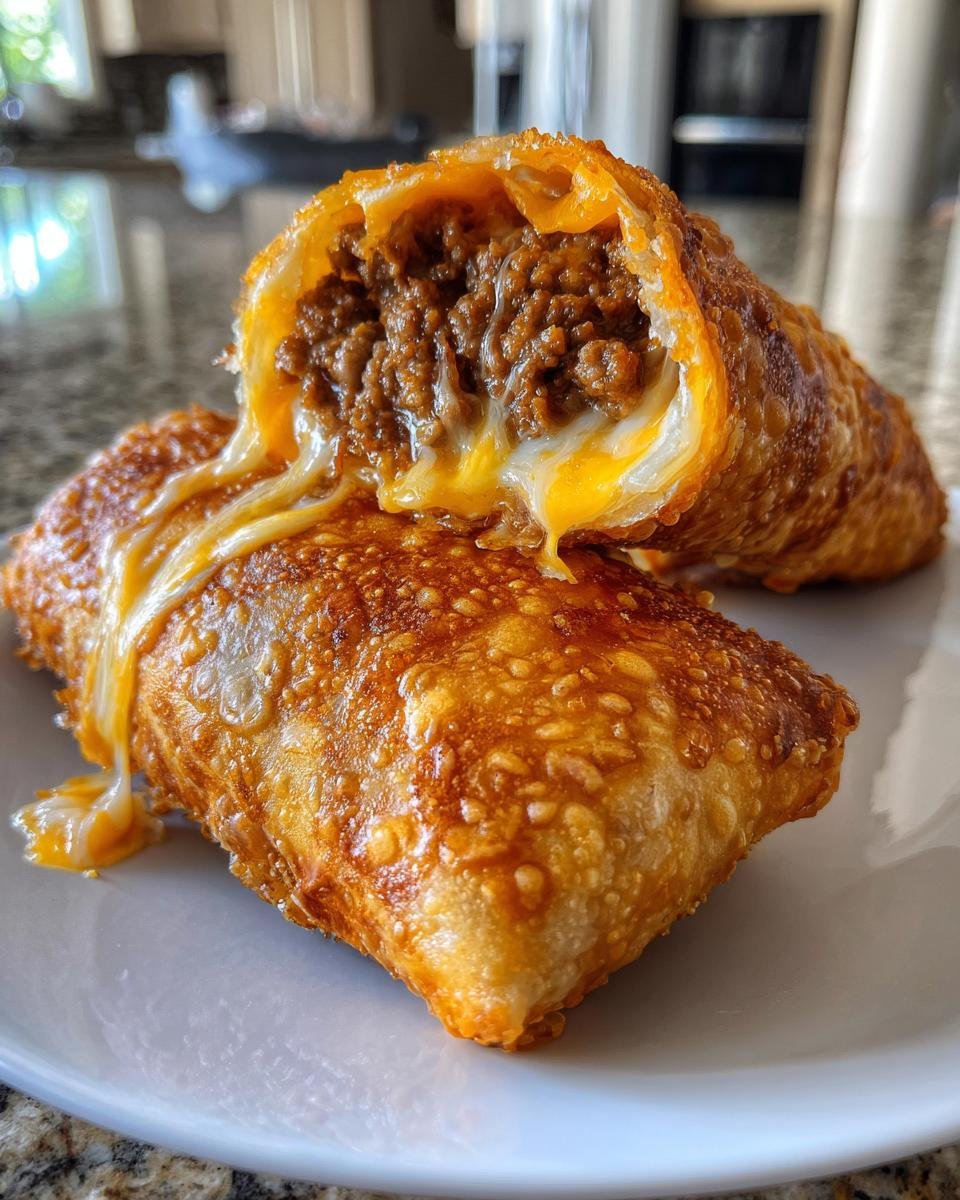 Crispy Beef & Cheese Chimichangas - detail 3