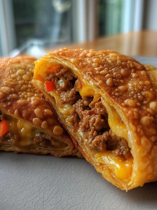 Crispy Nacho Egg Rolls