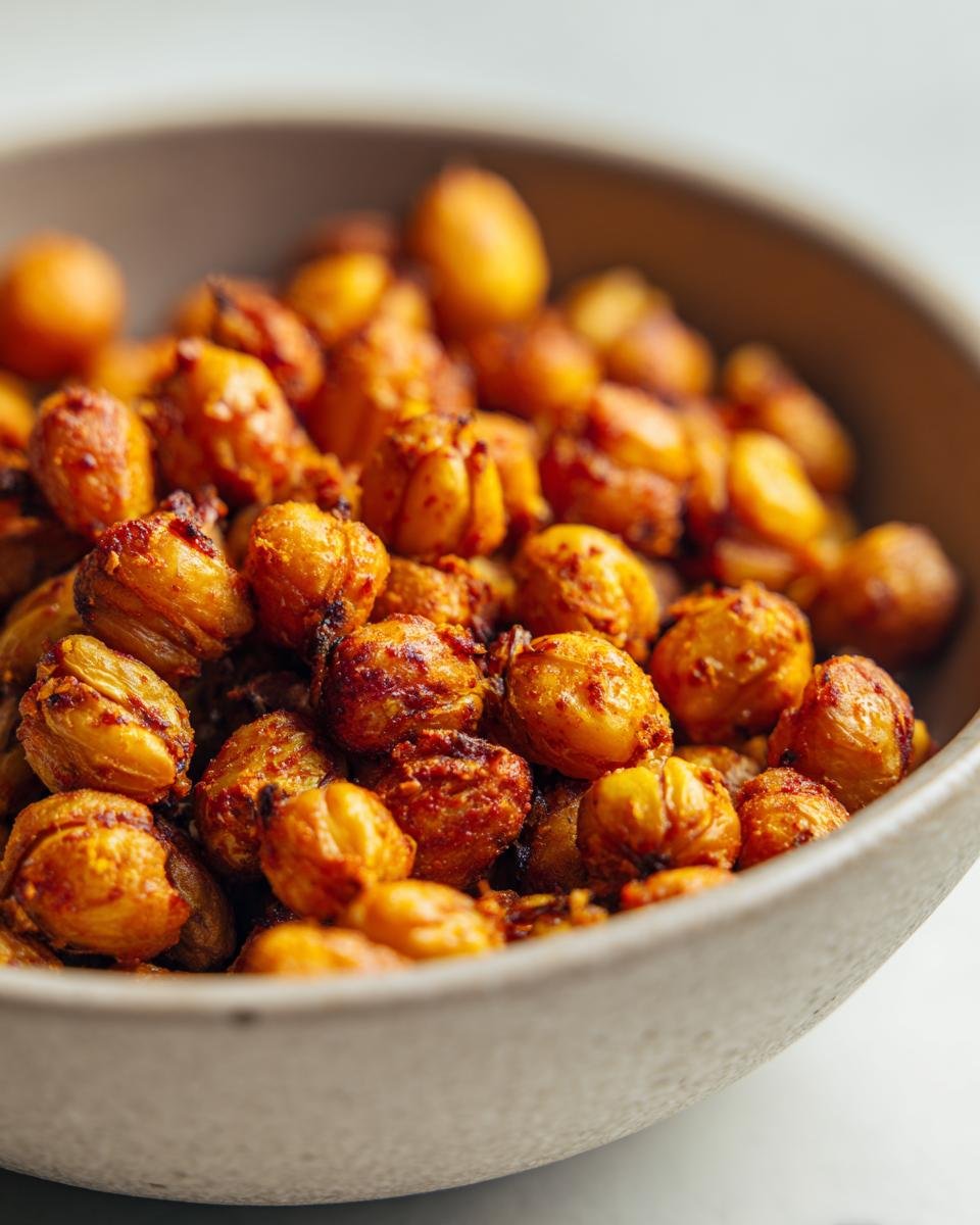 Crunchy Chili-Lime Roasted Chickpeas - detail 1