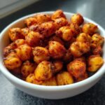 Crunchy Chili-Lime Roasted Chickpeas
