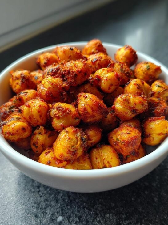 Crunchy Chili-Lime Roasted Chickpeas