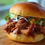 Dad's All-Day Smoked Pulled Pork Sandwiches