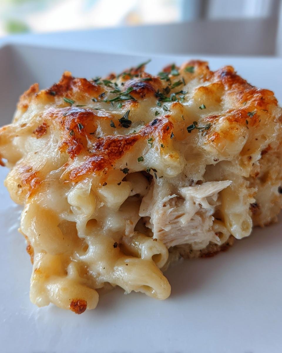 Dump-and-Bake Chicken Alfredo Casserole - detail 5