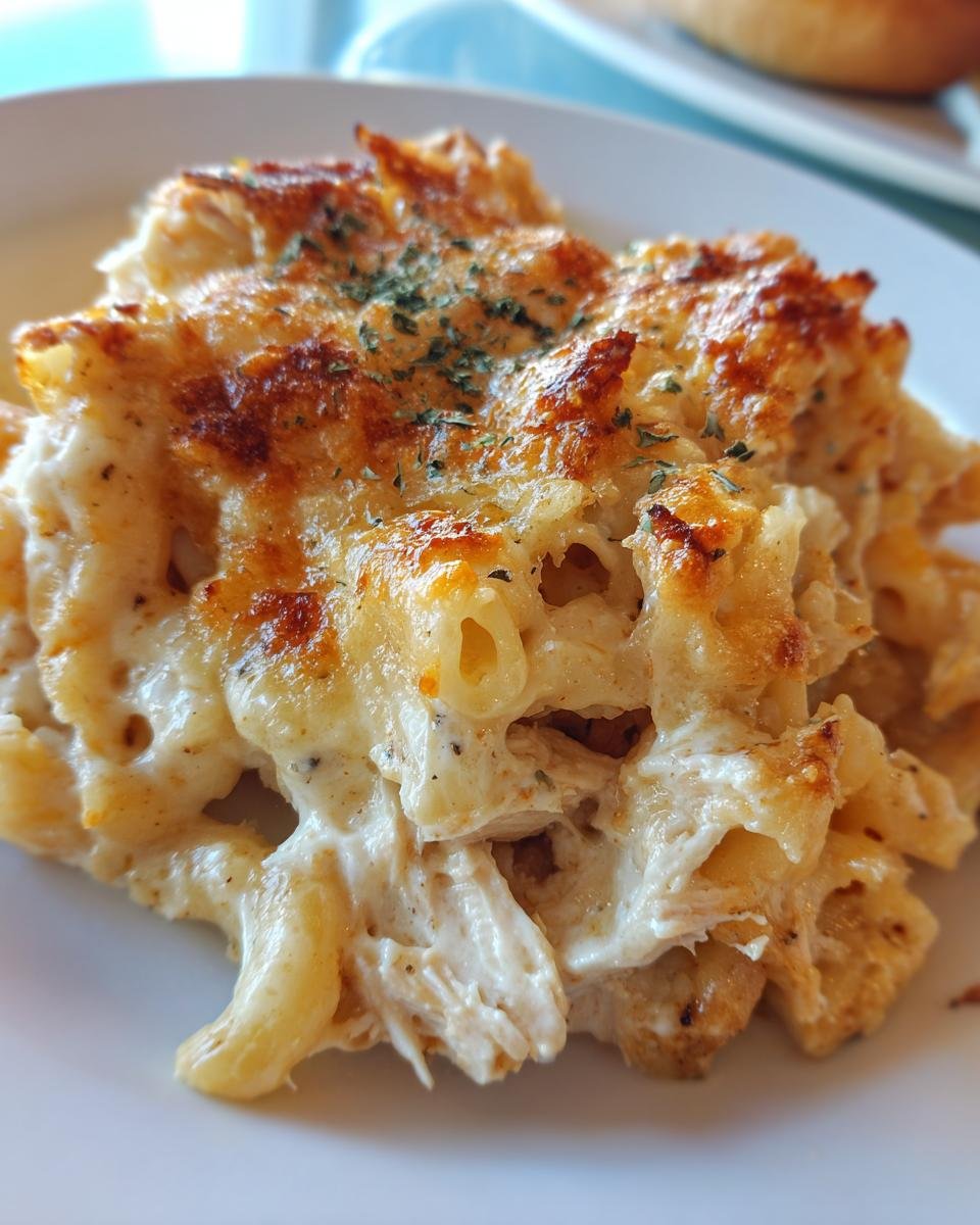 Dump-and-Bake Chicken Alfredo Casserole - detail 6