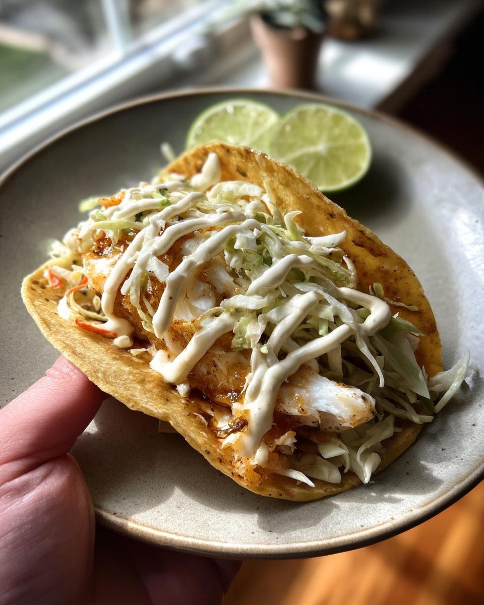 Easy Oven-Baked Fish Tacos - detail 2