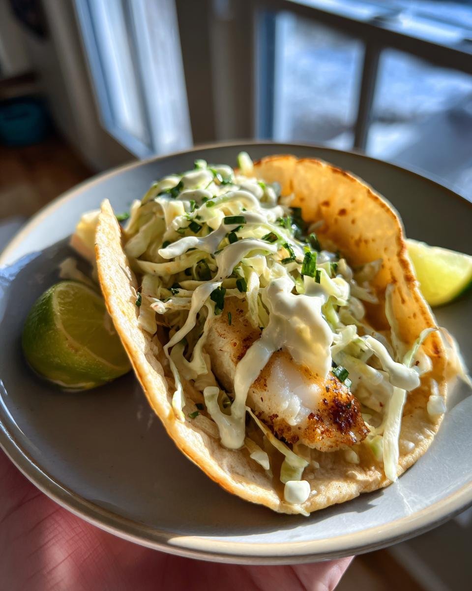 Easy Oven-Baked Fish Tacos - detail 3