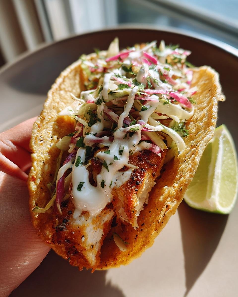 Easy Oven-Baked Fish Tacos - detail 4