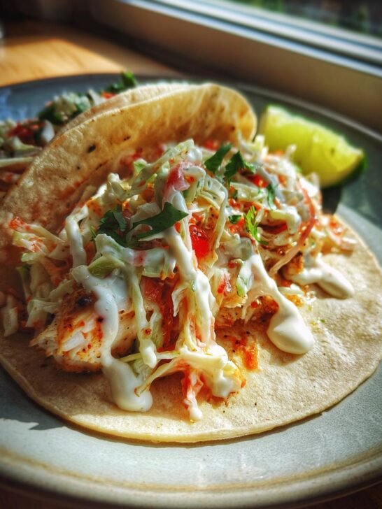 Easy Oven-Baked Fish Tacos