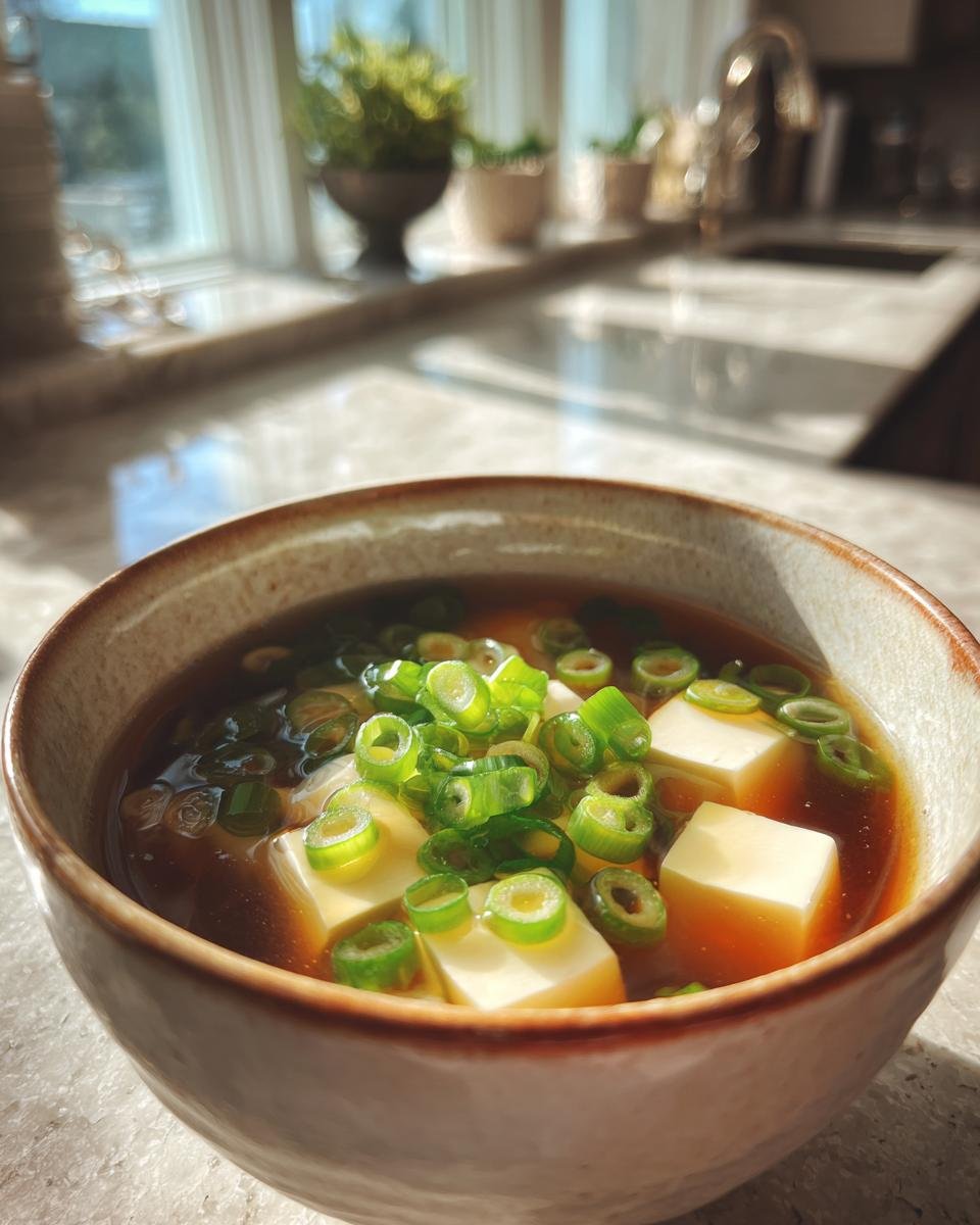 Easy version of Japanese Clear Soup - detail 1
