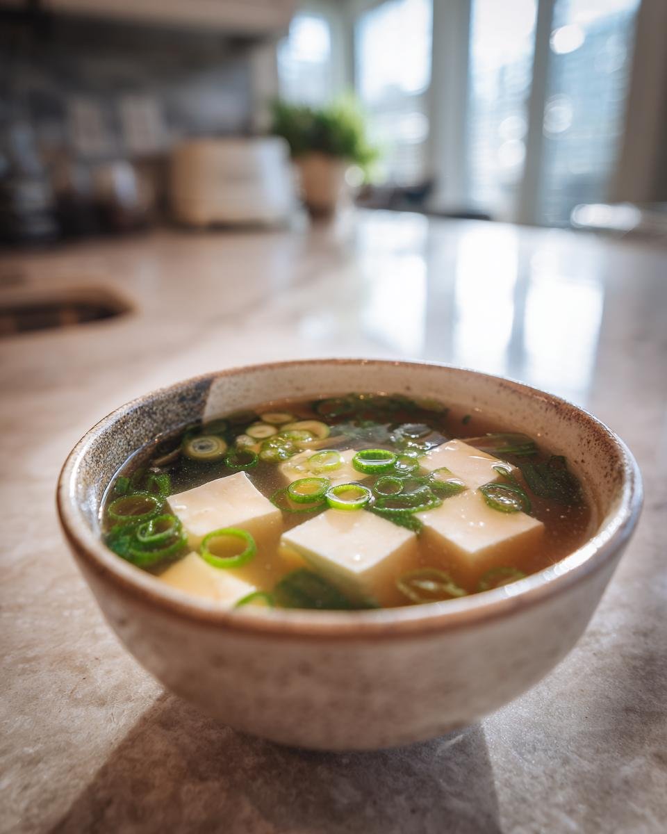 Easy version of Japanese Clear Soup - detail 3