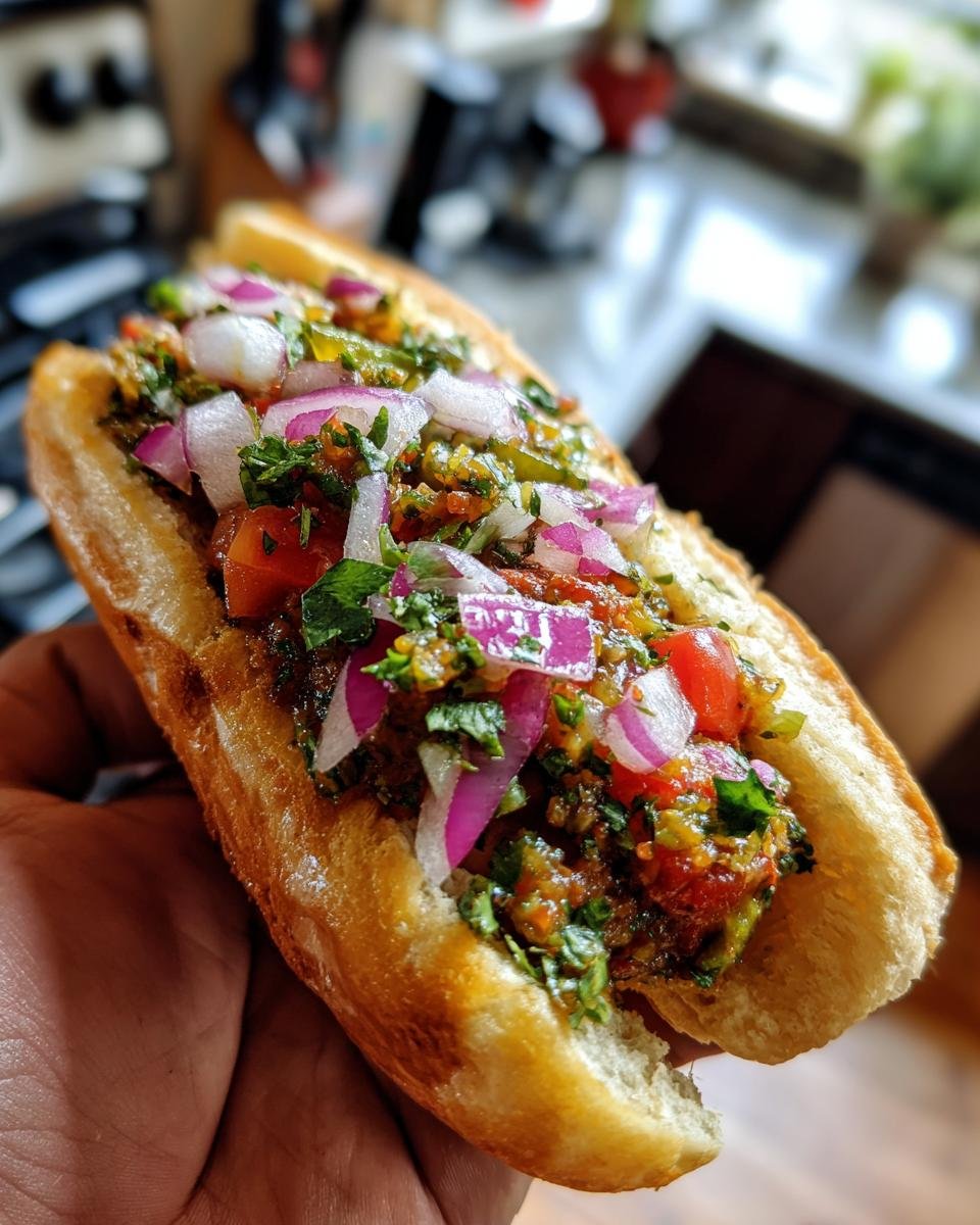 Firecracker Hot Dogs with Spicy Relish - detail 2