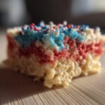 Firecracker Rice Krispie Treats