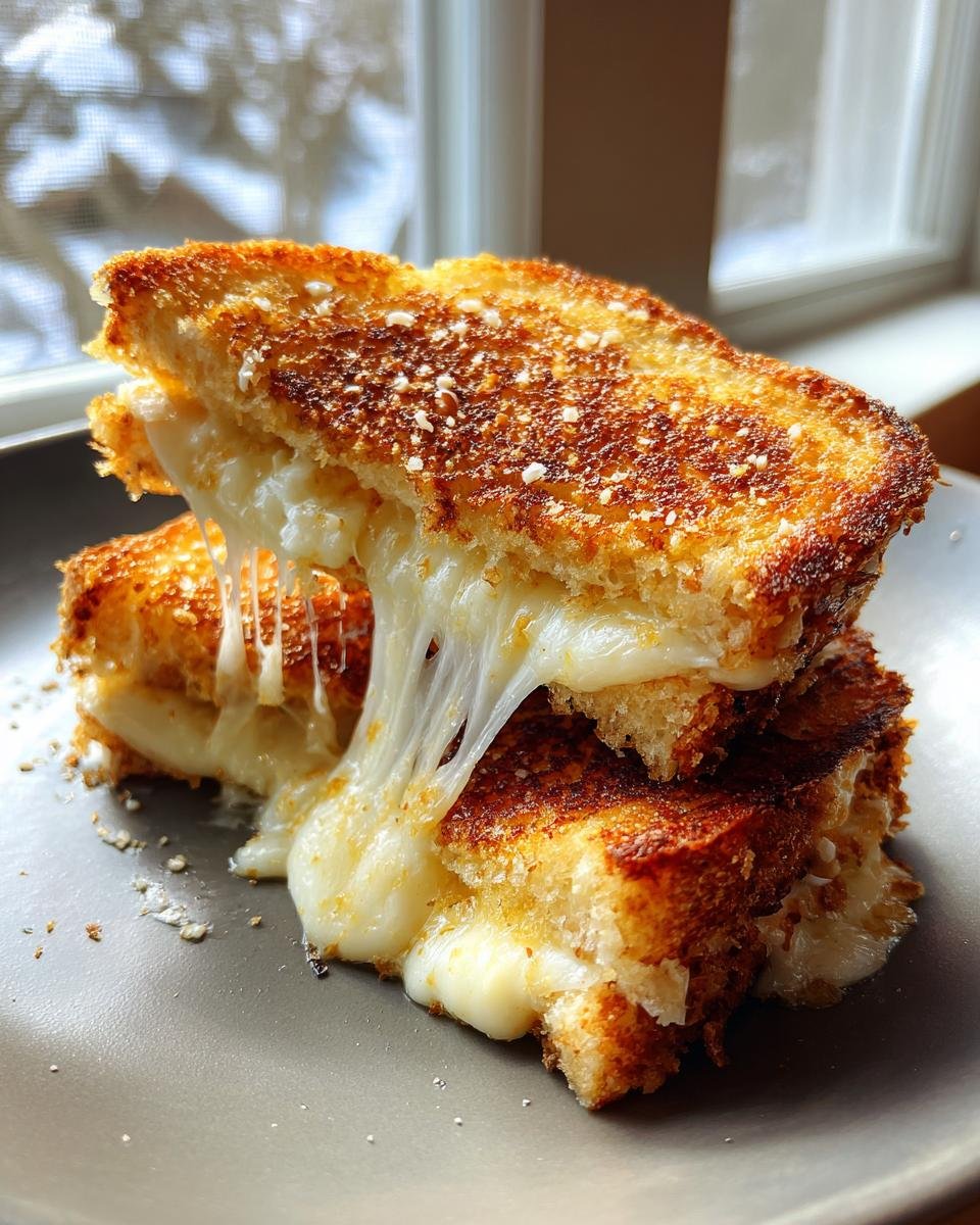 Garlic Bread Grilled Cheese - detail 1