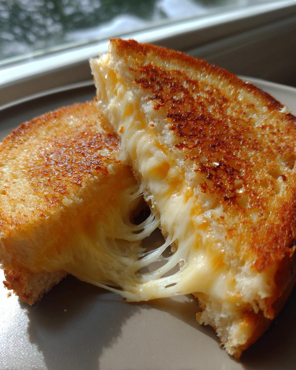 Garlic Bread Grilled Cheese - detail 2