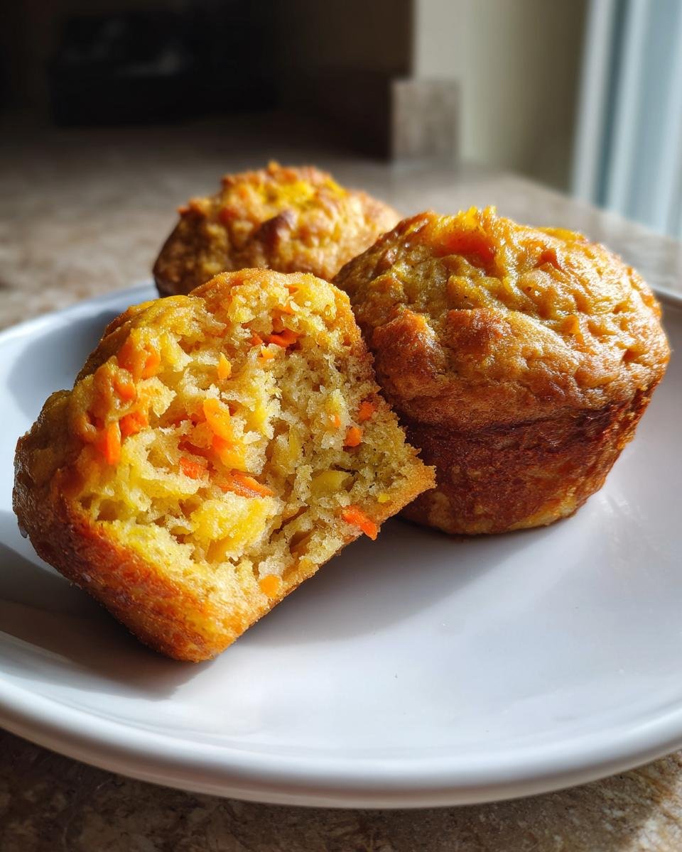 Hawaiian Pineapple and Carrot Muffins - detail 5