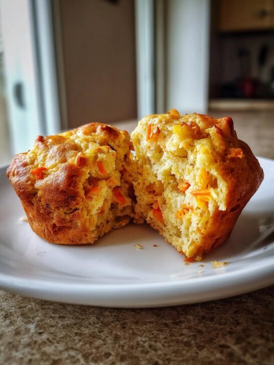 Hawaiian Pineapple and Carrot Muffins