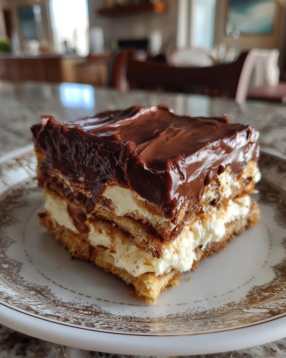 No-Bake Eclair Cake - detail 1