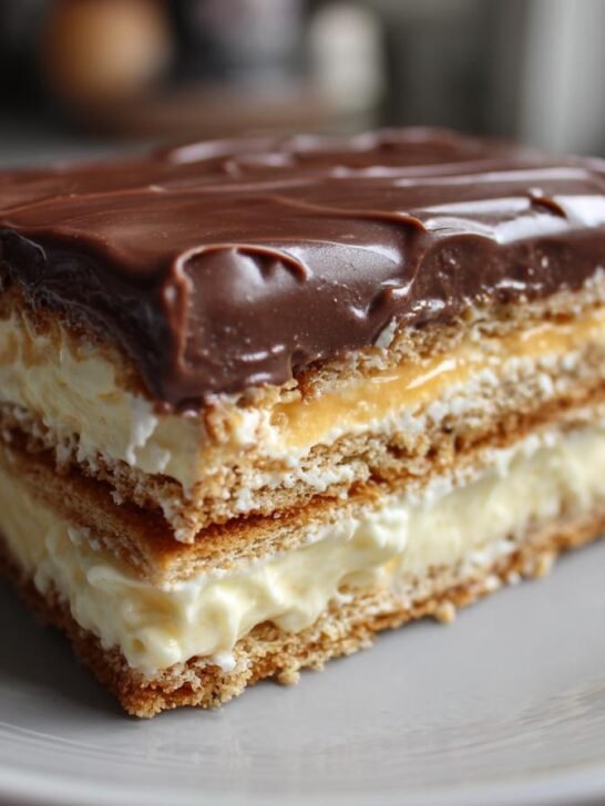 No-Bake Eclair Cake