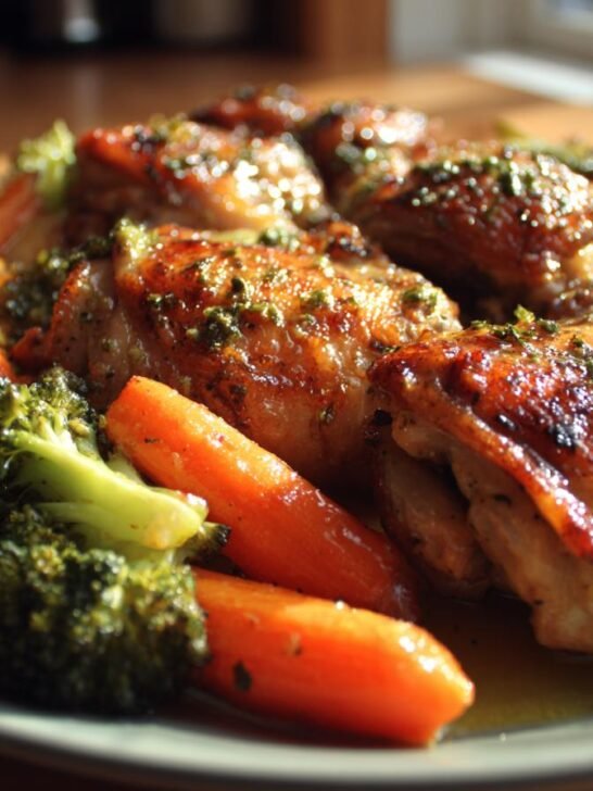 One-Pan Garlic Butter Chicken & Veggies