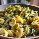 One-Pot Spinach Artichoke Pasta