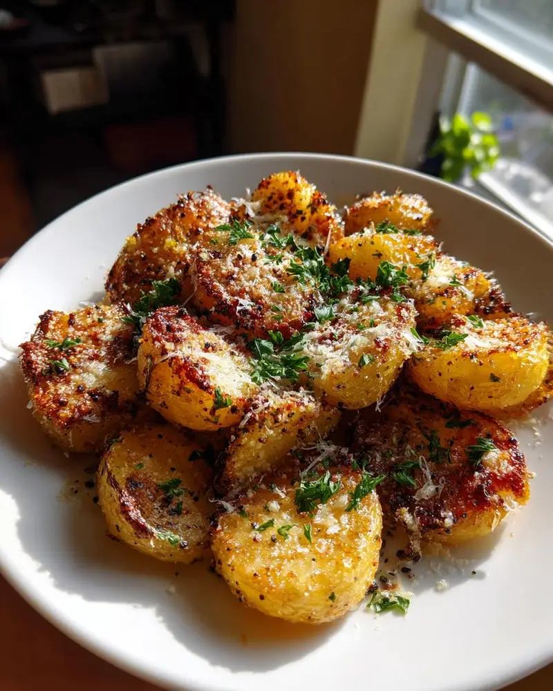 Parmesan Roasted Potatoes - detail 2