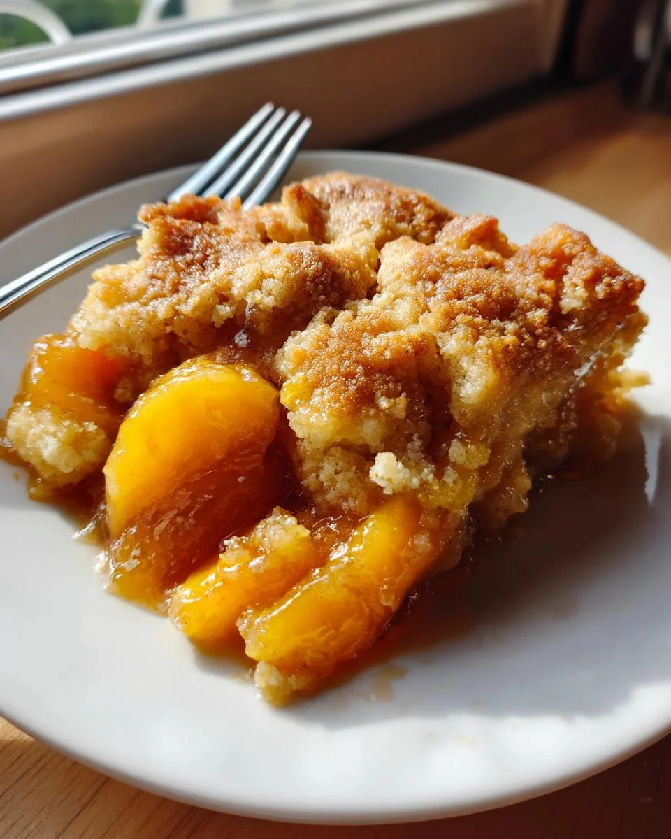 Peach Cobbler - detail 1