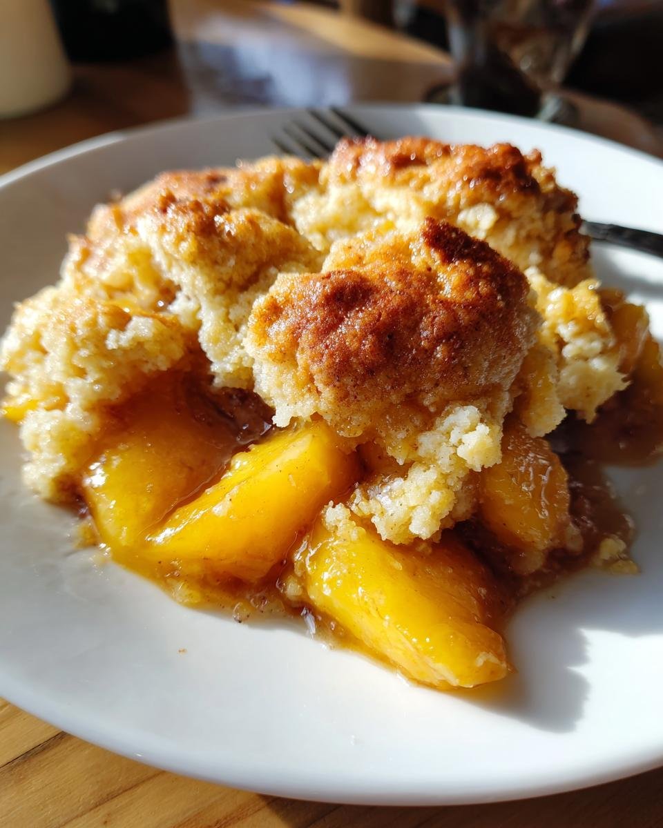 Peach Cobbler - detail 3