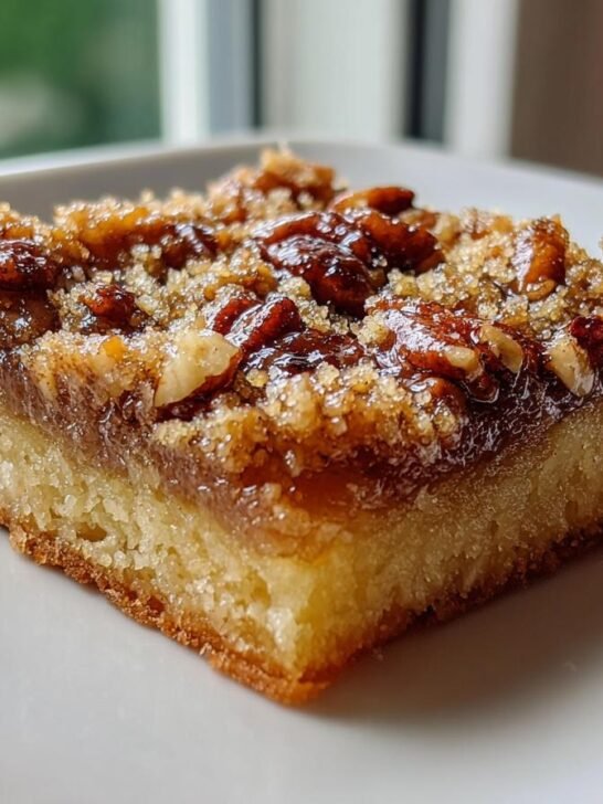 Pecan Crunch Squares