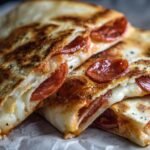 Pepperoni Pizza Quesadillas