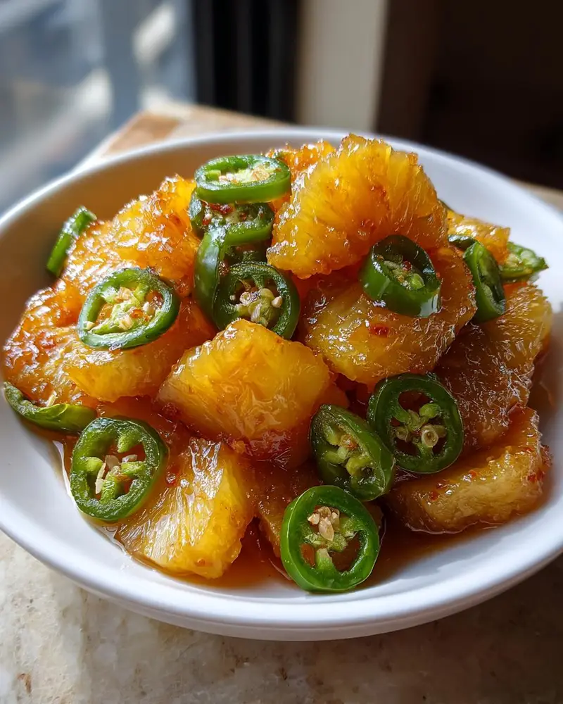 Pineapple Cowboy Candy - detail 1