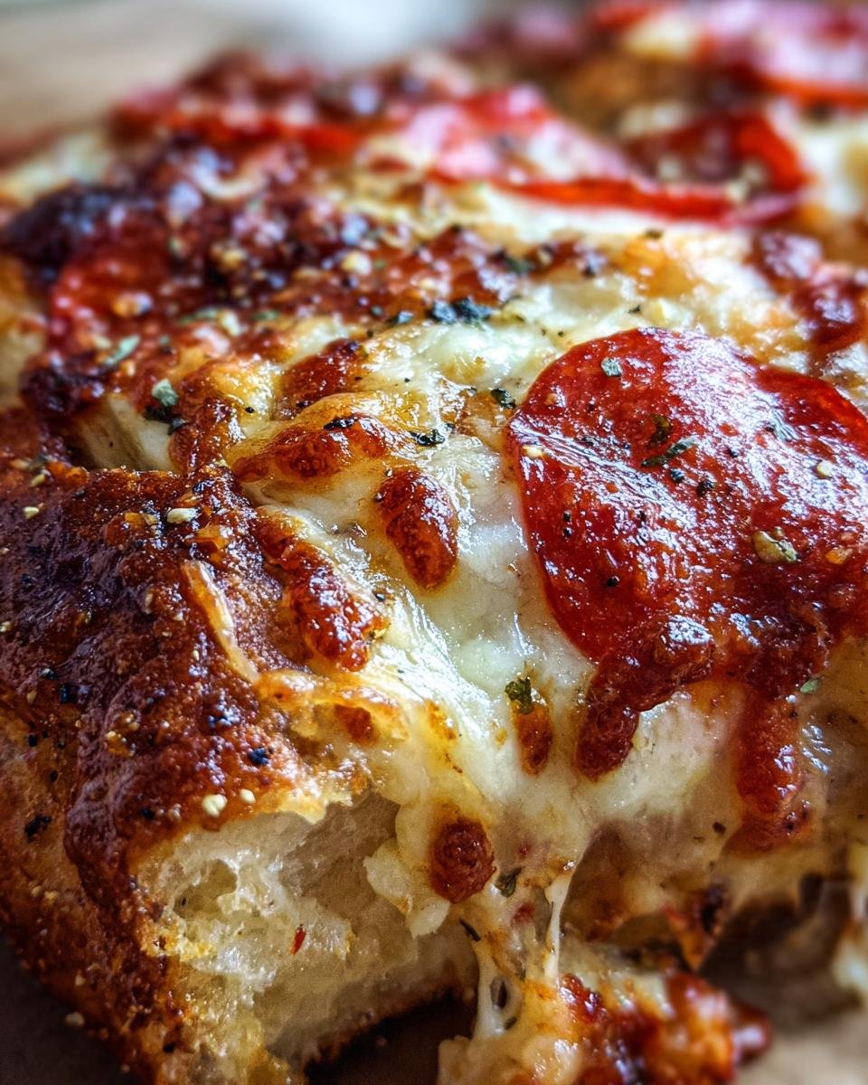 Pizza Burger Pepperoni Mozzarella - detail 3