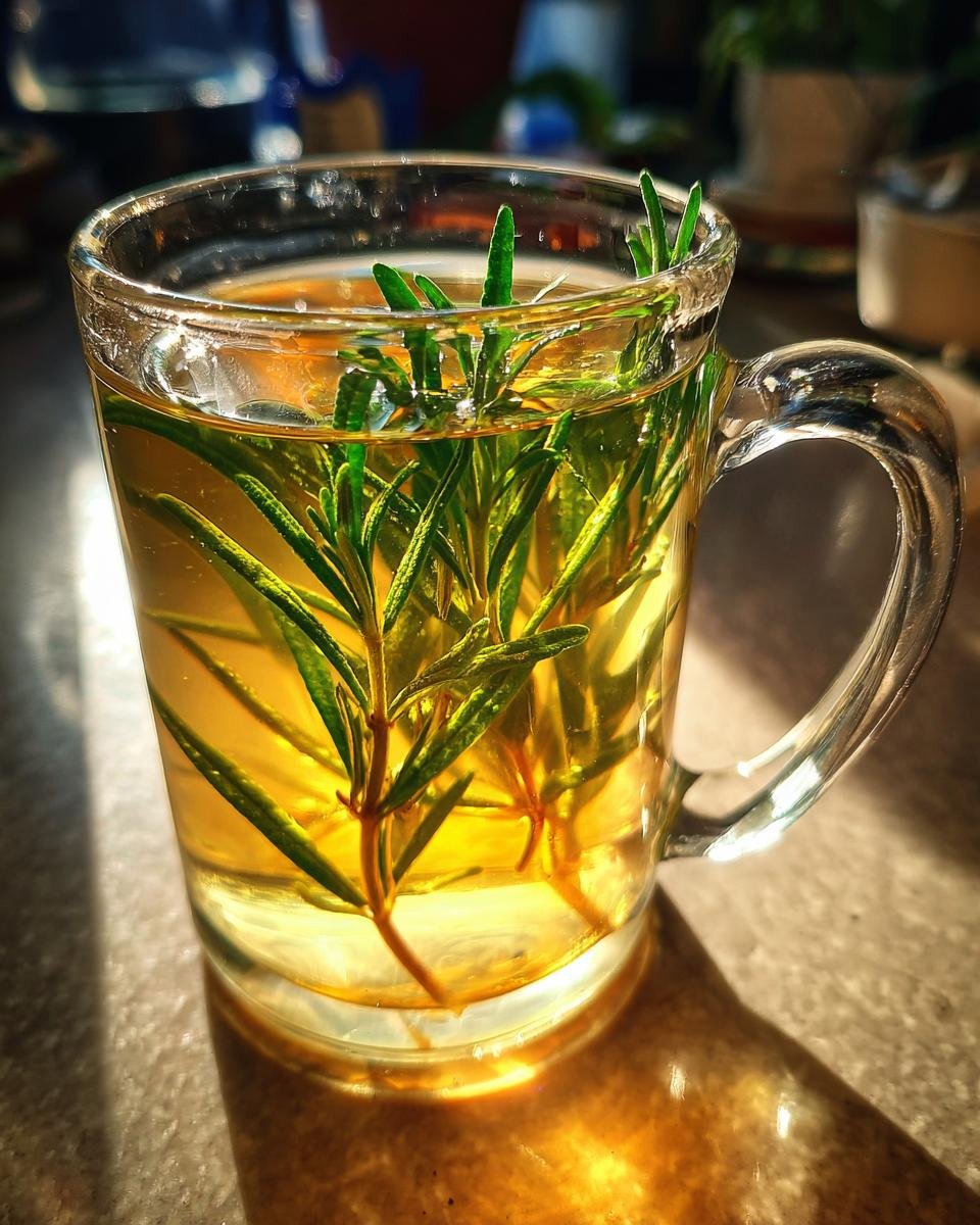 Rosemary Tea on an Empty Stomach - detail 1