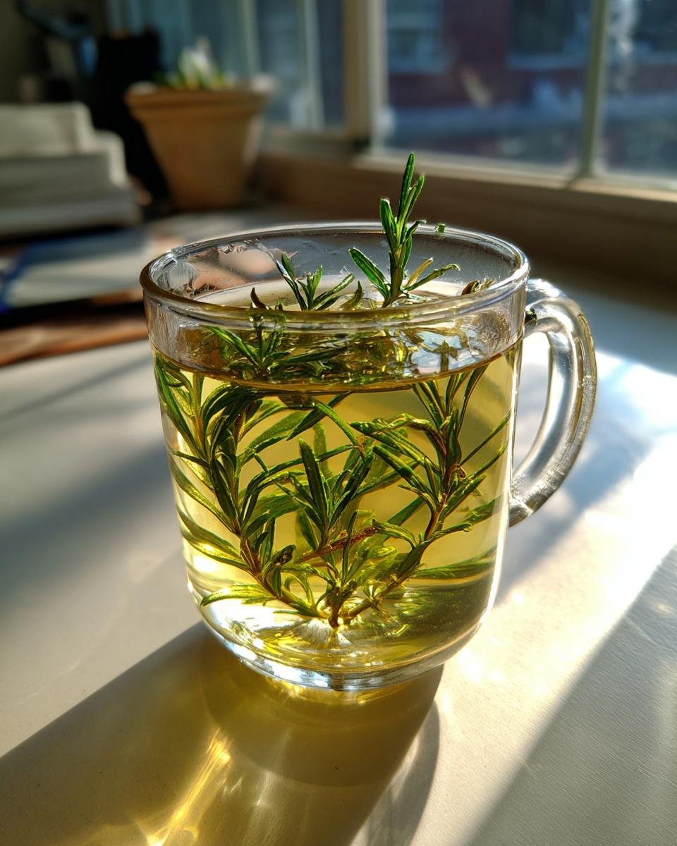 Rosemary Tea on an Empty Stomach - detail 2