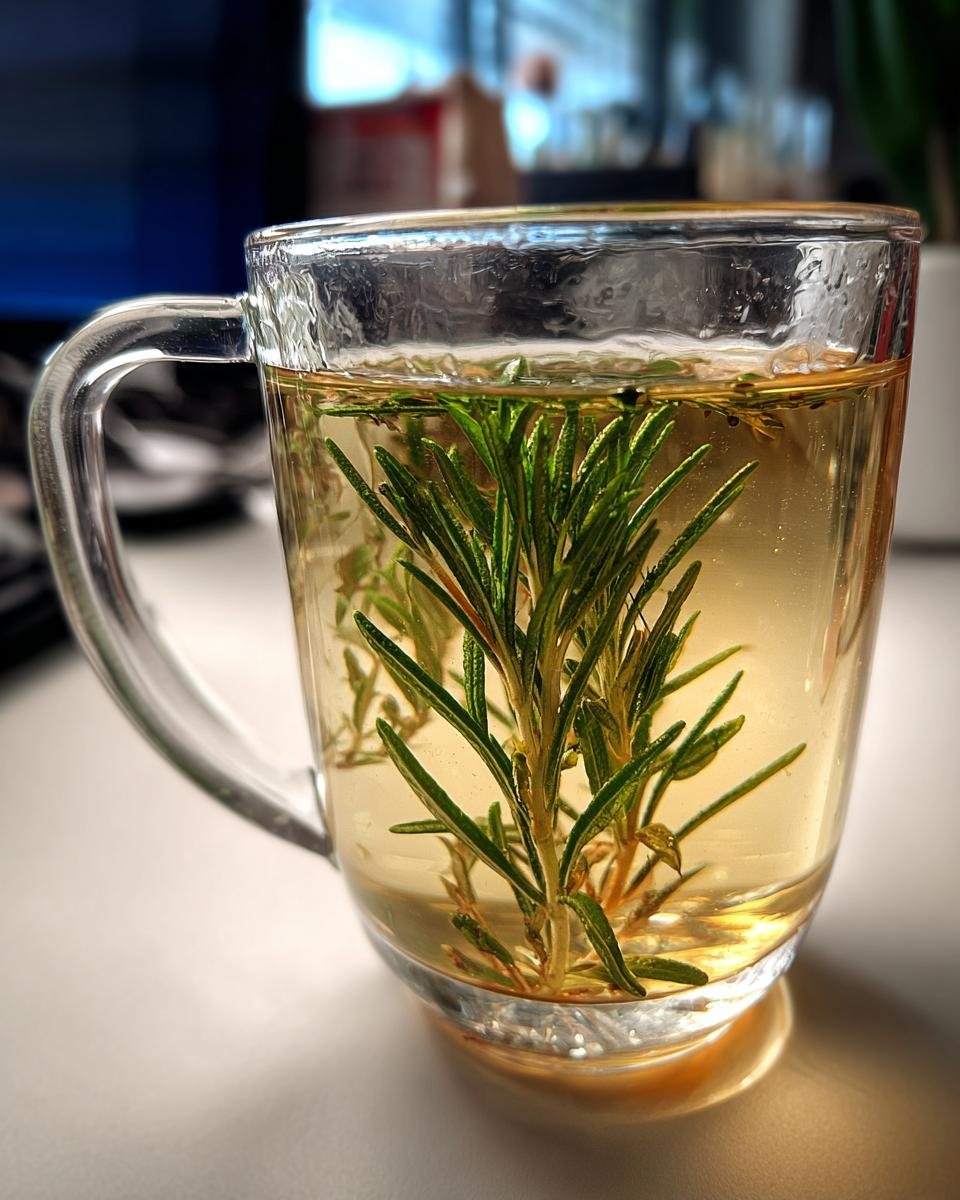 Rosemary Tea on an Empty Stomach - detail 3