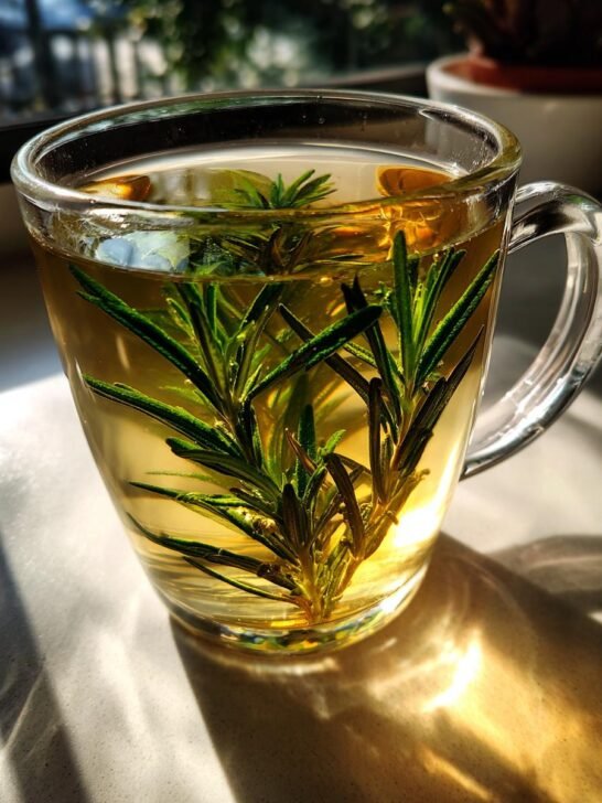 Rosemary Tea on an Empty Stomach