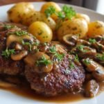 Salisbury Steak and Potato Skillet Recipe
