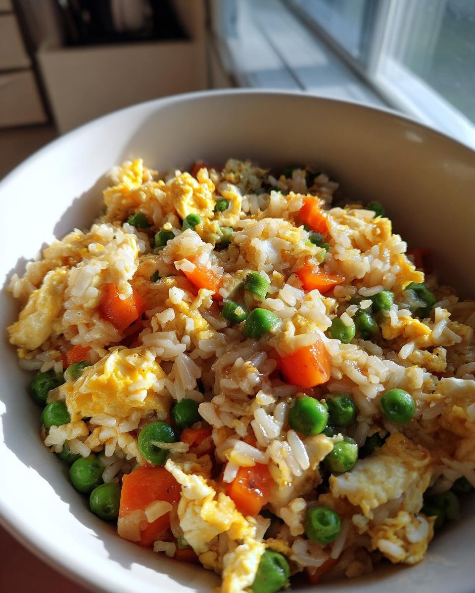 Simple Egg Fried Rice - detail 1