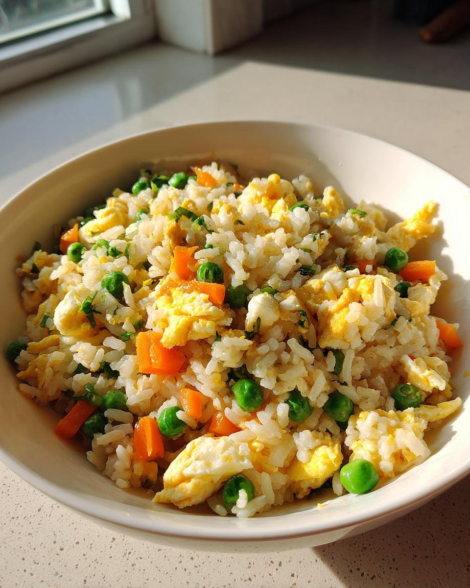 Simple Egg Fried Rice - detail 2