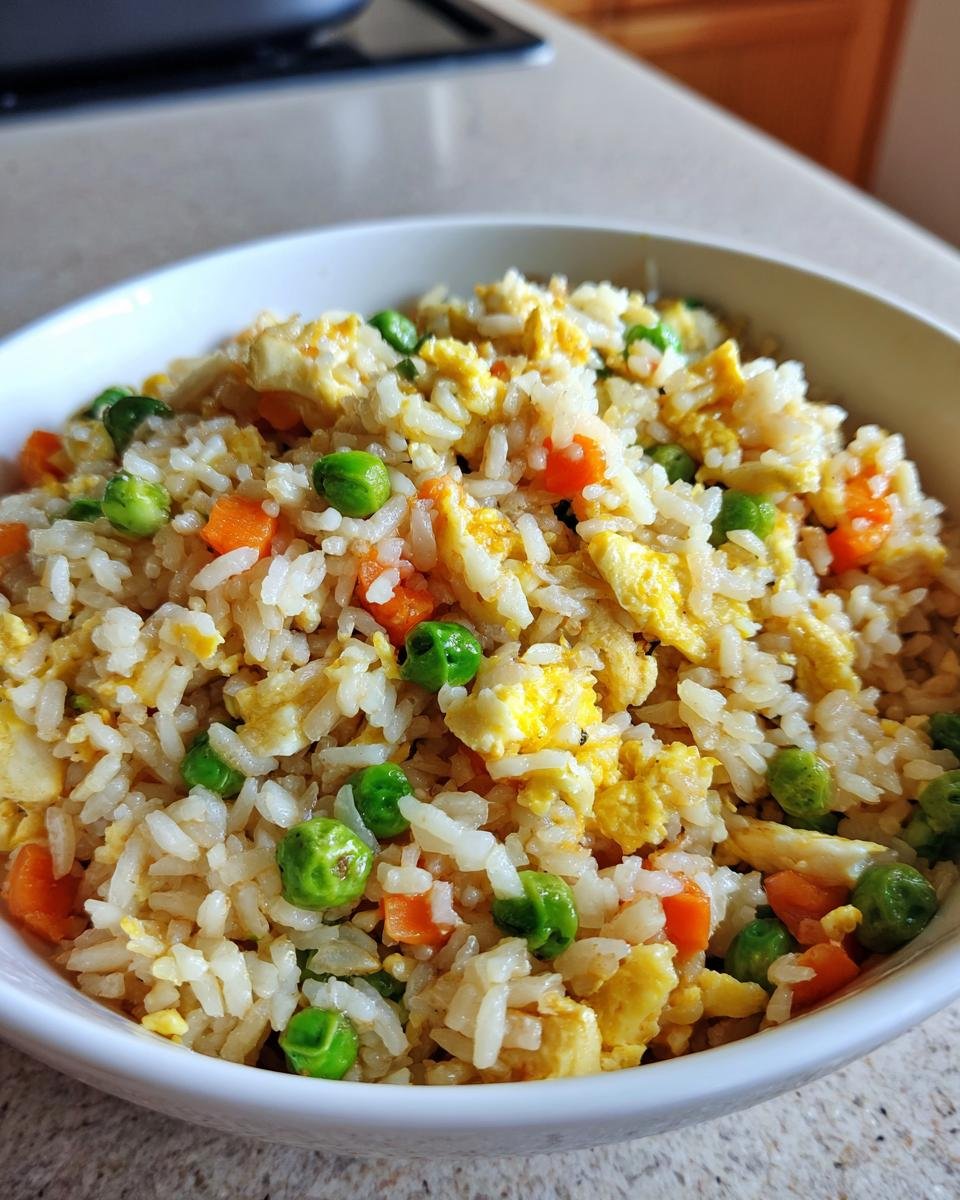 Simple Egg Fried Rice - detail 3