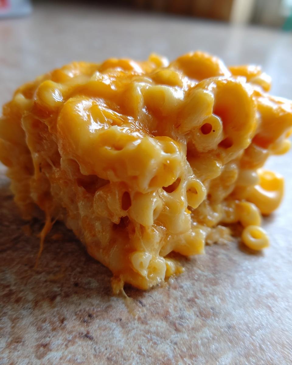 Slow Cooker Triple Cheesy Mac and Cheese - detail 2