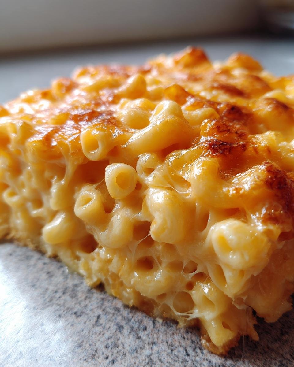 Slow Cooker Triple Cheesy Mac and Cheese - detail 3